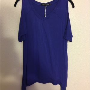 Royal blue top