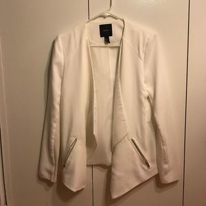 White blazer from Forever 21, size small