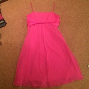 Alfred Angelo Pink Bridesmaid Dress