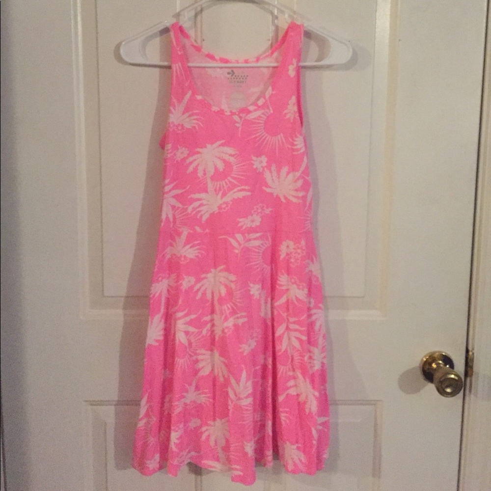 Summer beach print dress