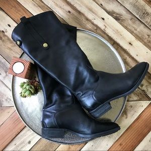 ❤️Sam Edelman❤️ Penny Black leather boots!