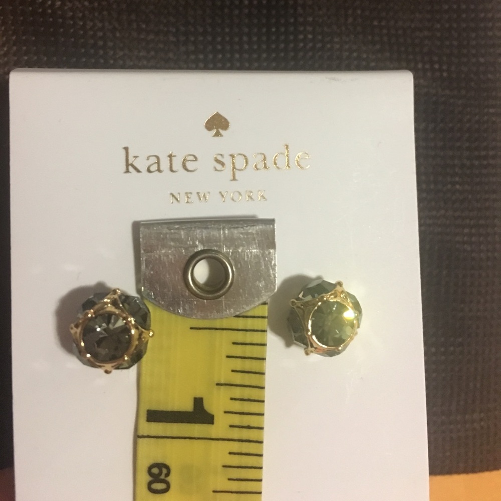 Kate Spade Black Diamond Lady Marmalade Earrings - Picture 5 of 5