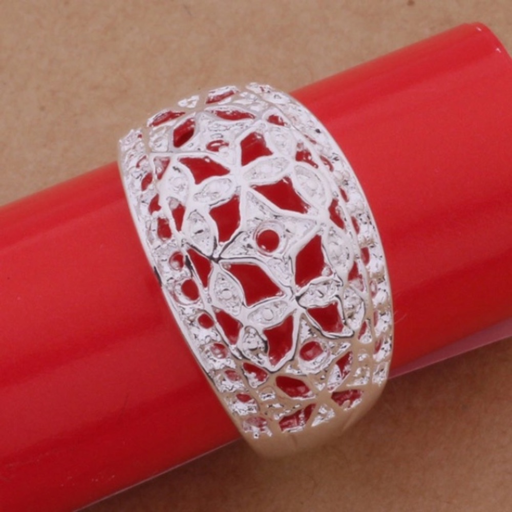 NWT STERLING SILVER FILIGREE RING 7