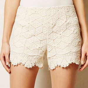 Anthropologie Dolce Vita Lacetile Shorts