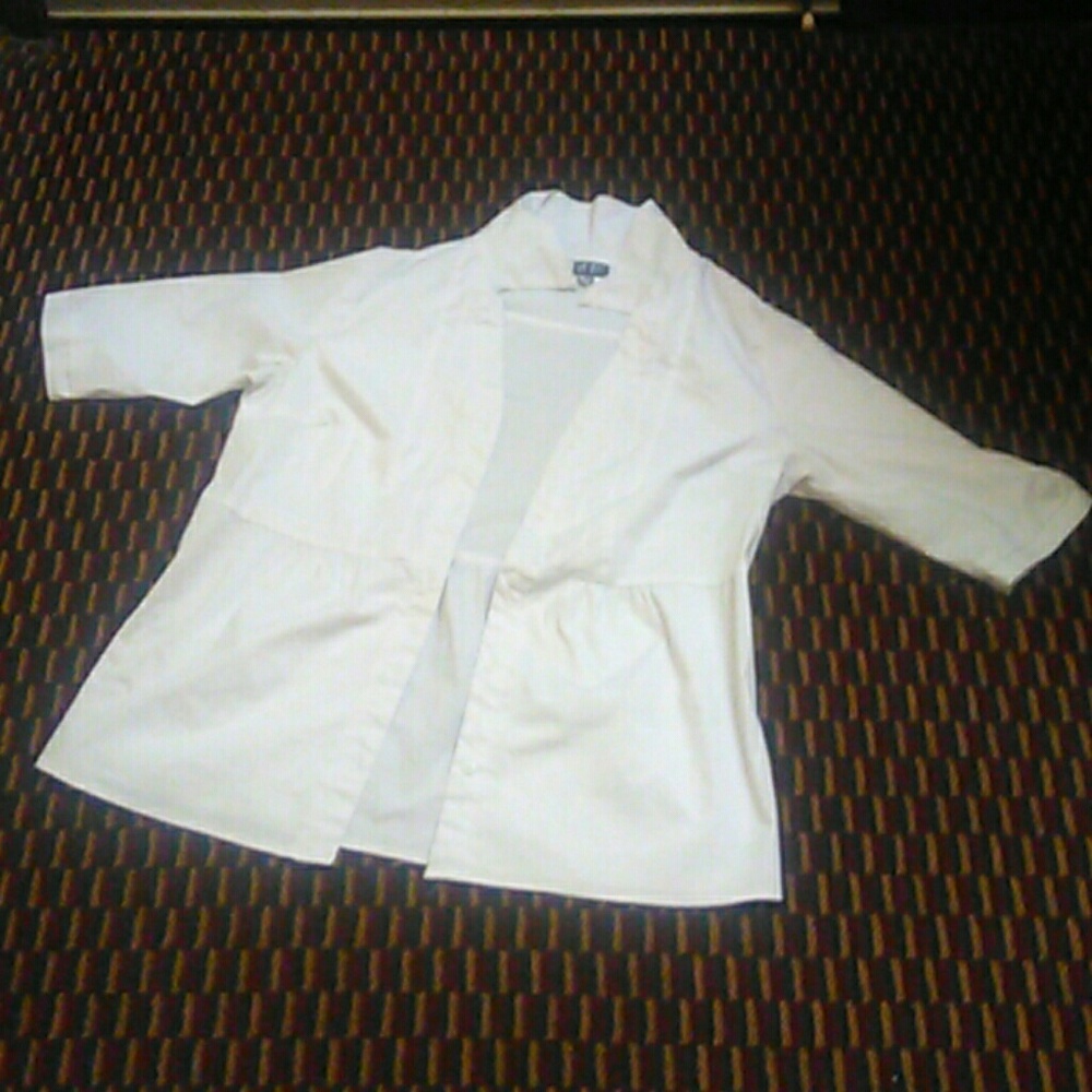 Plus size button down shirt