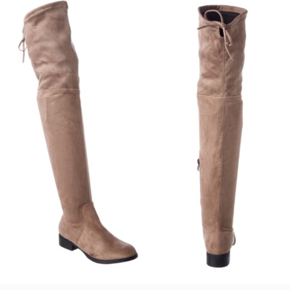 Catherine Malandrino Over the knee Taupe boots