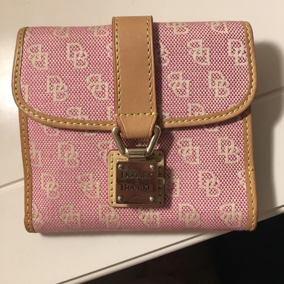 Dooney & Bourke Handbags - Dooney & Burke excellent condition pink wallet