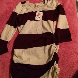 Polyester dress/ long sleeve shirt