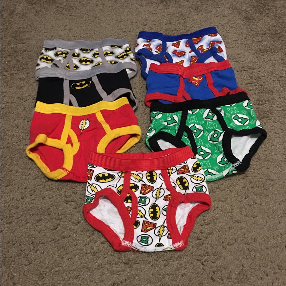 NEW Boys Toddler Superhero Underwear
