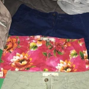 4 pair of shorts