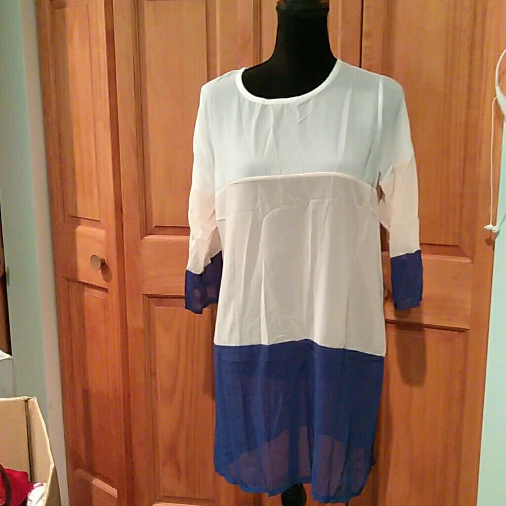 Designer chiffon summer dress with sleeve