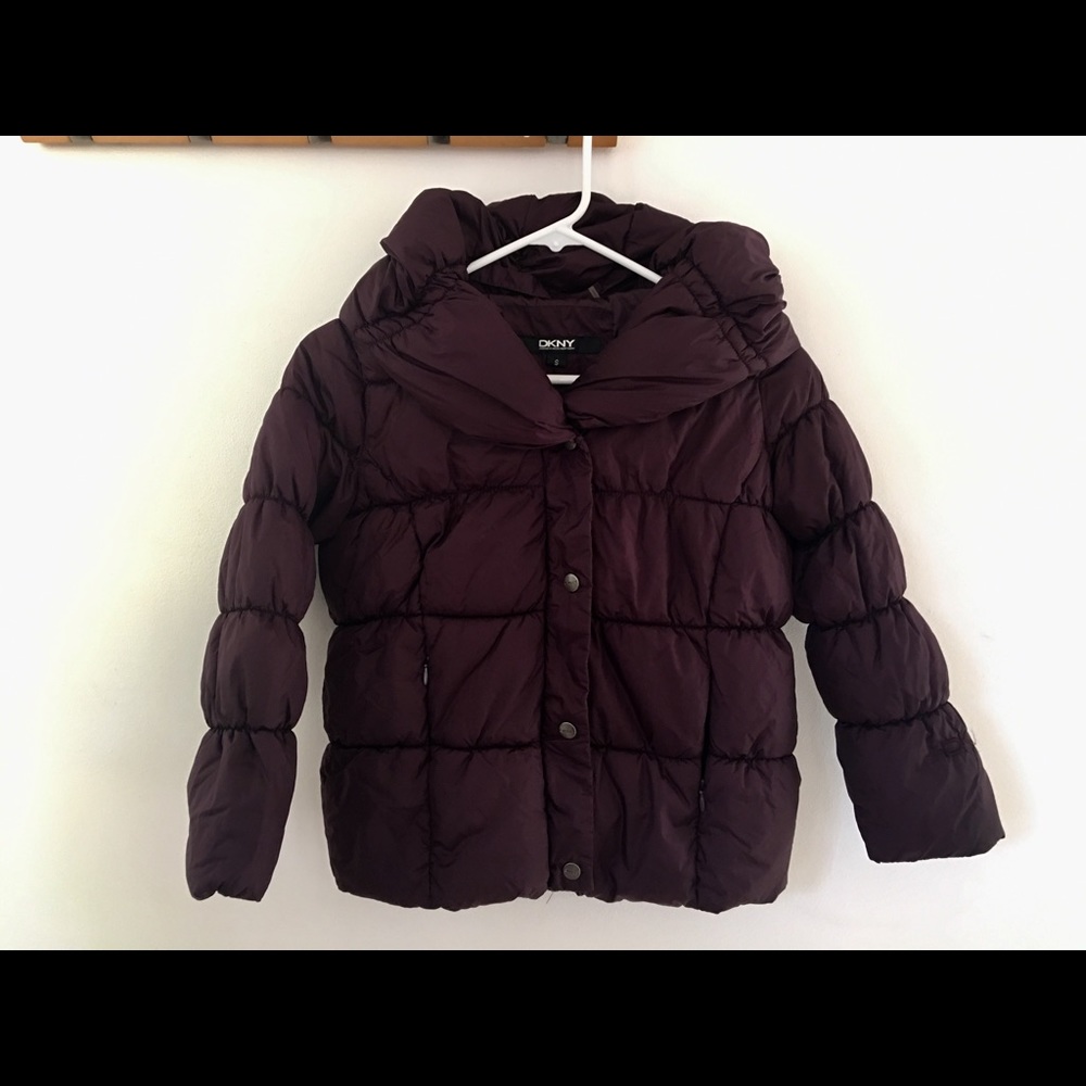 DKNY Girls Down Hoddie Jacket size S