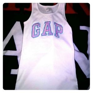 Girls gap tank top size lg
