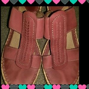 Darling Leather "Born" Platform Sandals