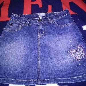 Girls children's place denim skirt size 12