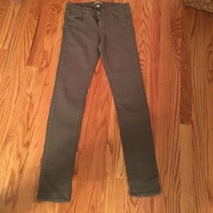 Paige jeans olive size 28
