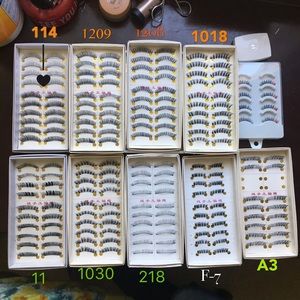 Handmade False eyelashes 10/box