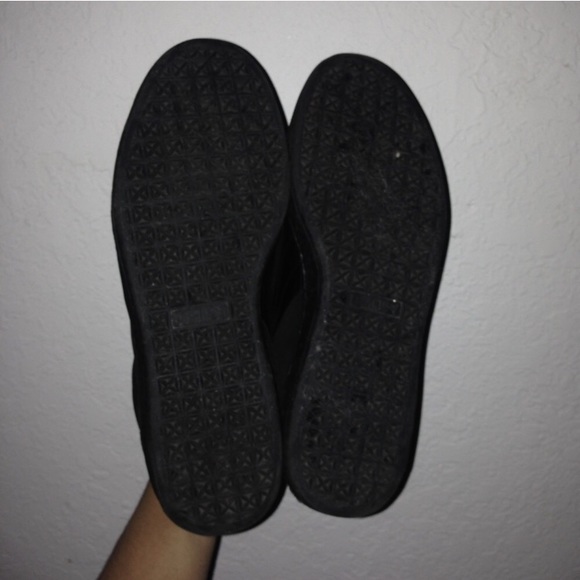 Black suede pumas - Picture 4 of 4