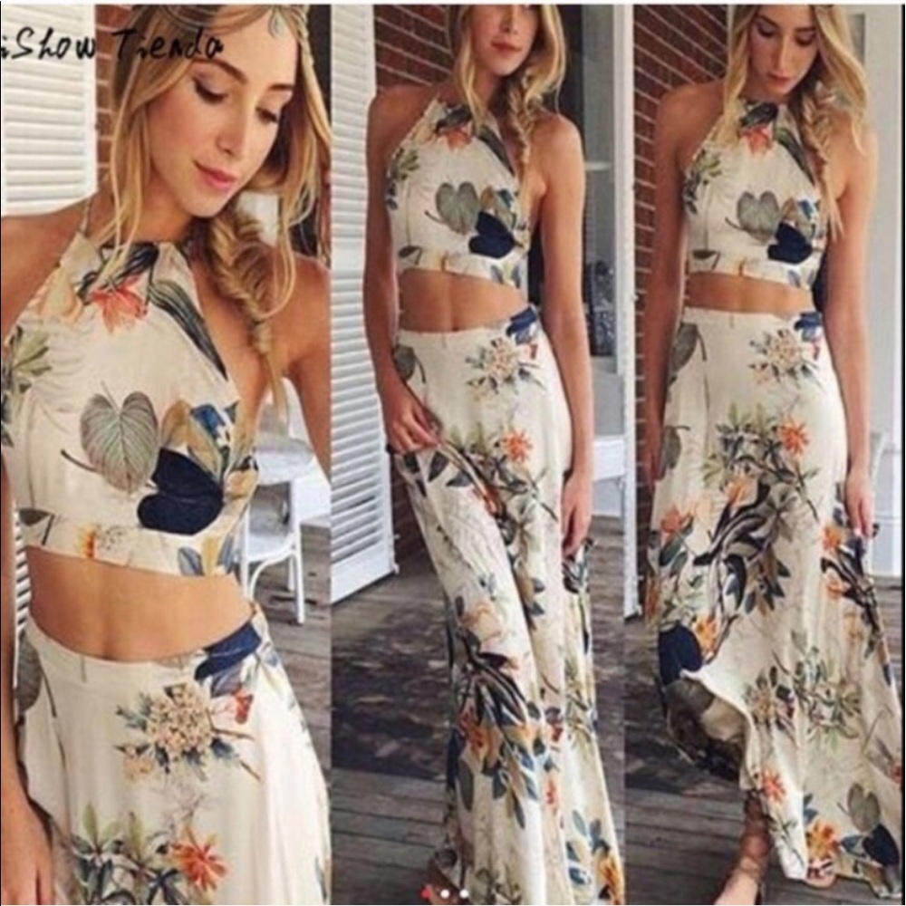 ❗️FINAL SALE❗️Floral two piece outfit