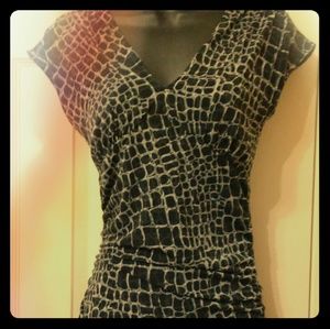 Silky Black Bodycon Dress