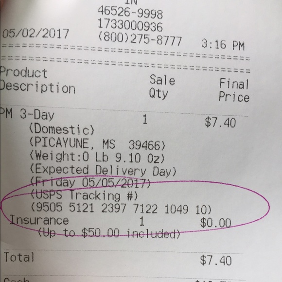 Shipping proof - Picture 2 of 2