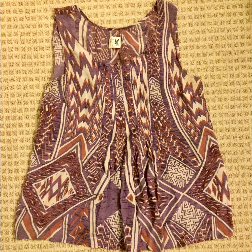 Anthropologie top- lightly worn