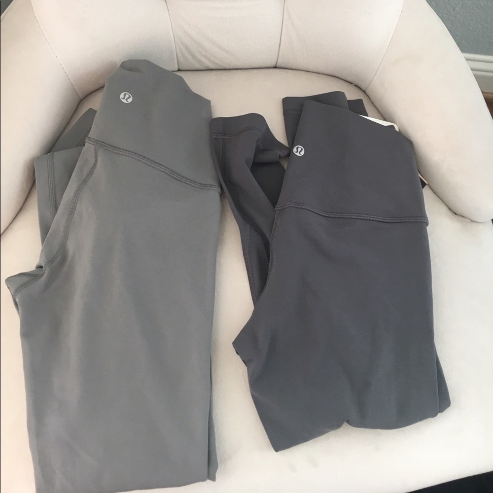 Lululemon Align Crop Dark (grey) Carbon - Picture 4 of 5