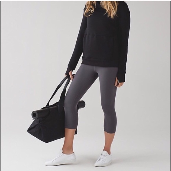 Lululemon Align Crop Dark (grey) Carbon - Picture 3 of 5