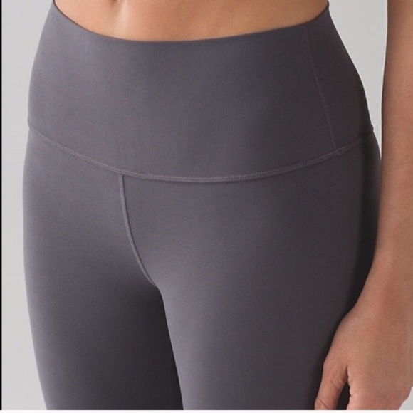 Lululemon Align Crop Dark (grey) Carbon - Picture 2 of 5