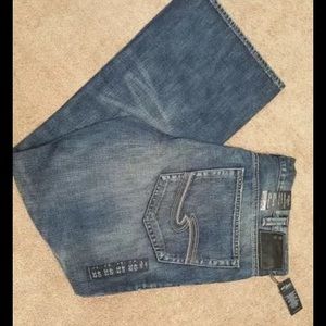 Men's Silver Jeans