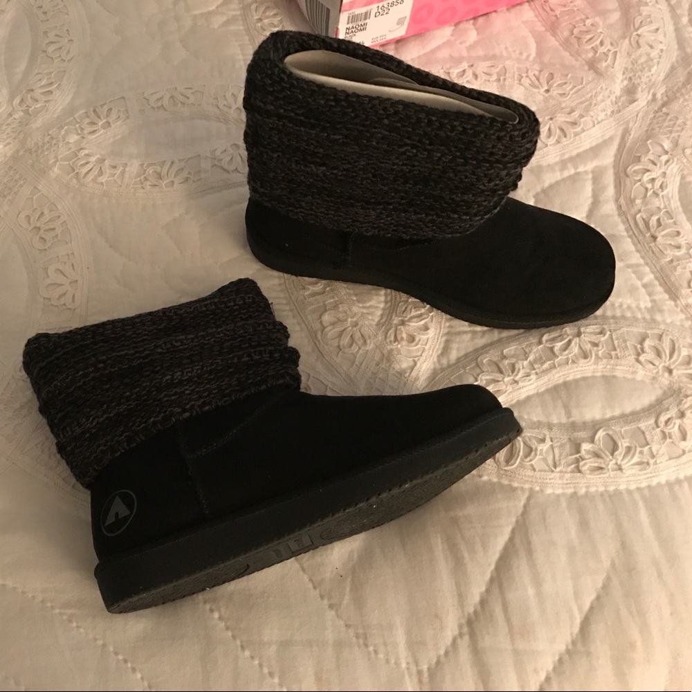 New still in the box little booties ...