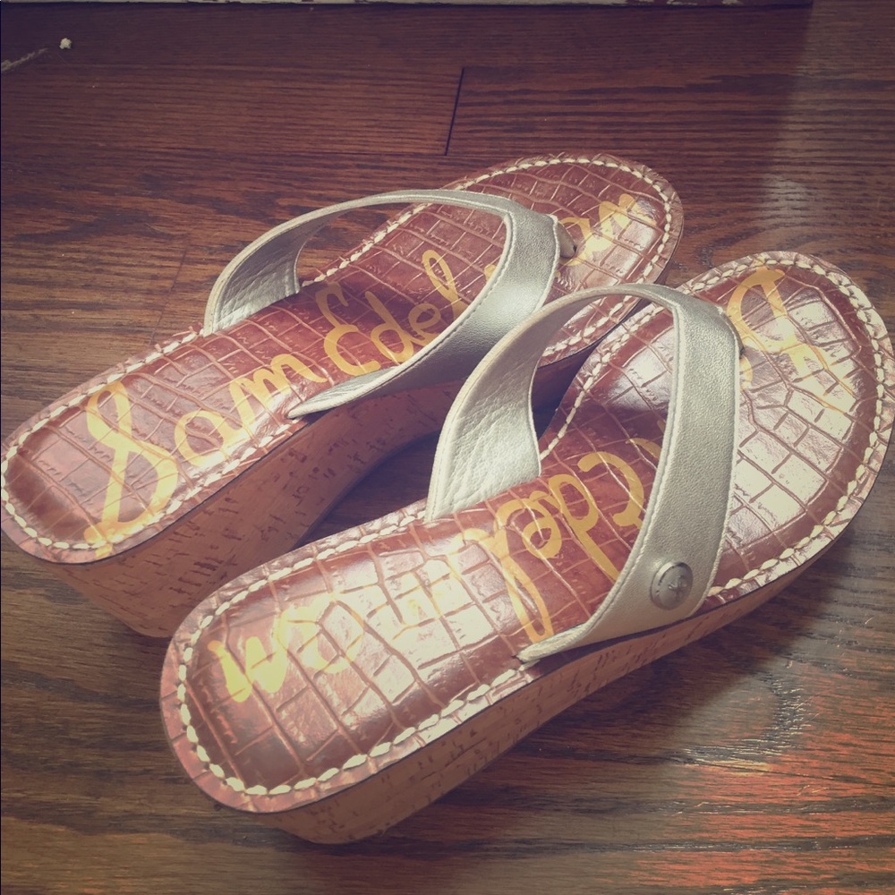 Sam Edelman wedge sandals! Size 6M