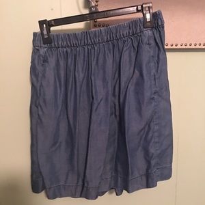 GAP denim mini skirt