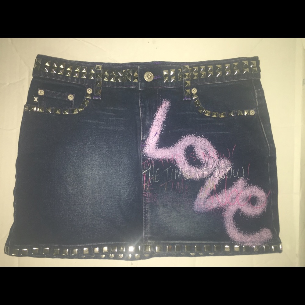Denim skirt