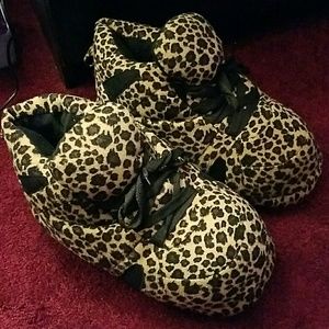 Cheetah Print Snooki Slippers