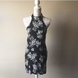 Honey Punch Flower Halter Dress