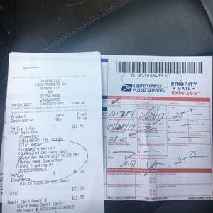 For Emily Shope! Should be there by 3pm tomorrow!!