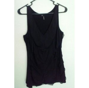 Black dress tank