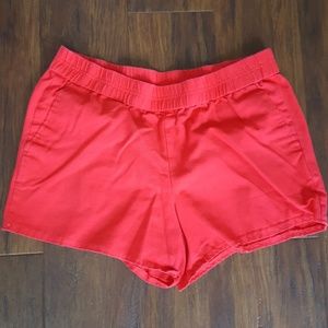 J. Crew Factory Shorts - J. Crew Factory boardwalk red shorts 4 in inseam J. Crew Factory Shorts - J. Crew Factory boardwalk red shorts 4 in inseam