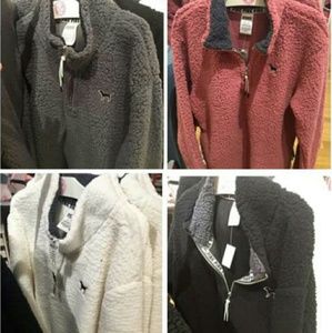 ISO VS PINK M/L Boyfriend Sherpa