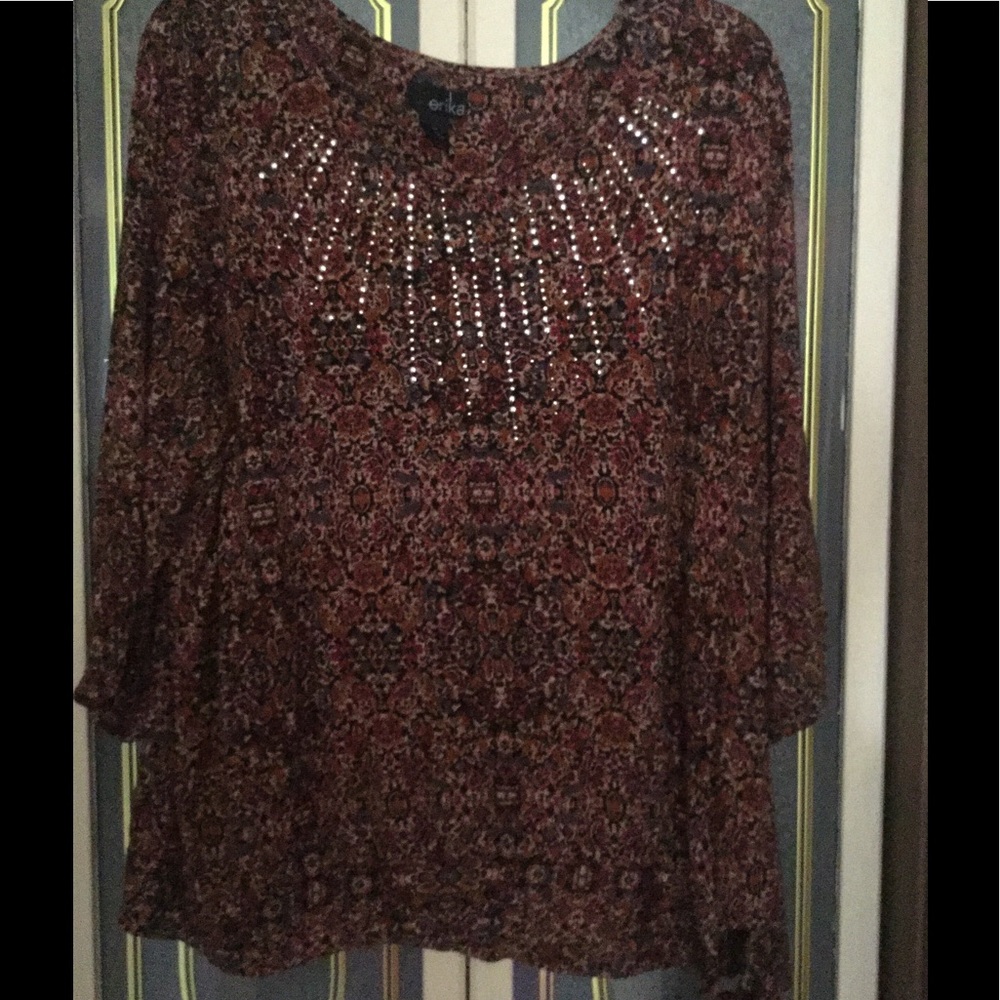 Erika knit top