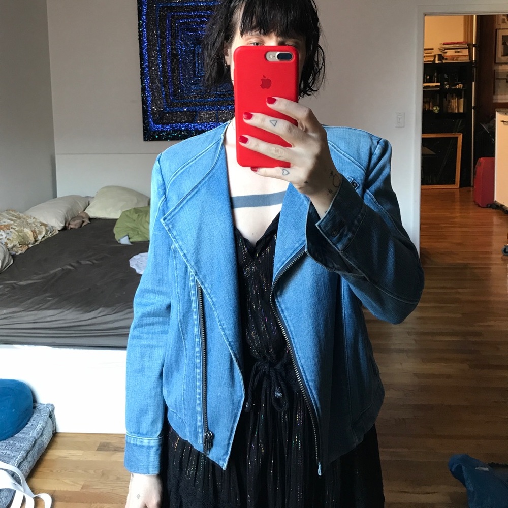 Helmut lang jean jacket