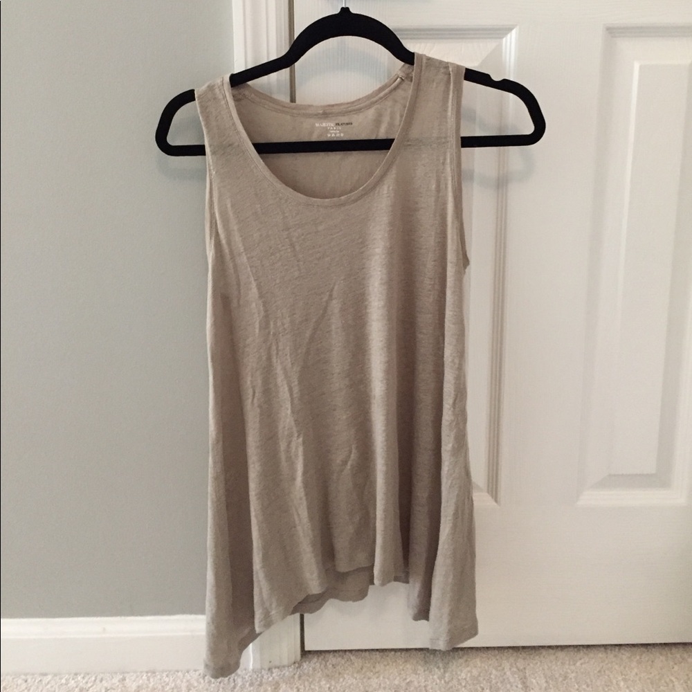 Majestic tank in beige-Size 1 (small)