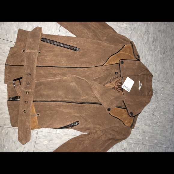 Urban Outfitters Jackets & Blazers - Leather jacket (Ecote)