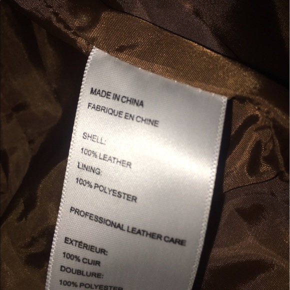 Leather jacket (Ecote) - Picture 5 of 7