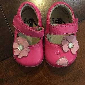 See kai run pink Mary Janes