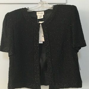 Beaded evening jacket