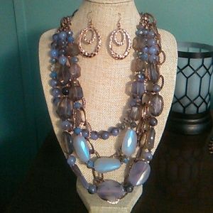 Premier Designs Necklace and earrings