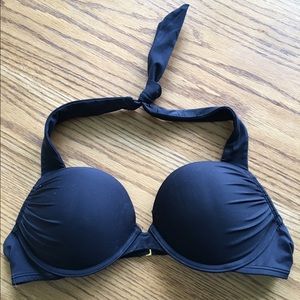 VS Push-Up bikini top / black 34c