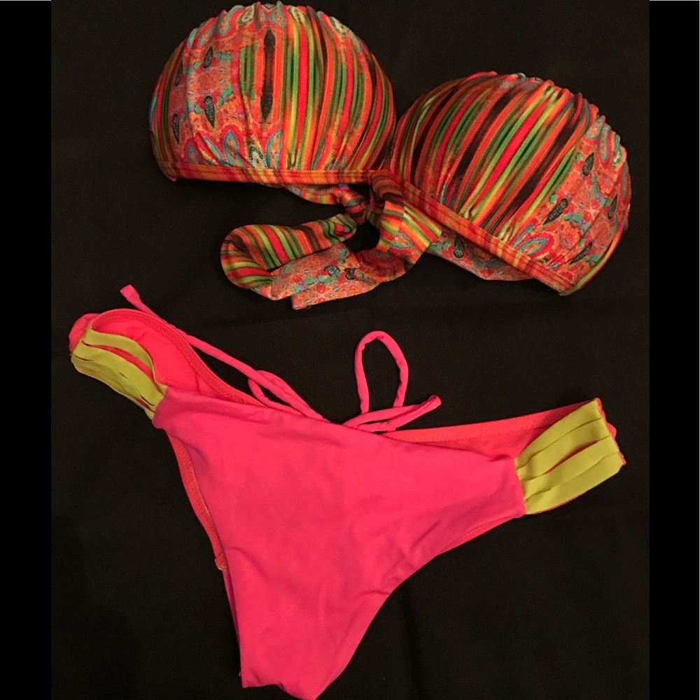 Bright B Swim Bikini in Neon Colors